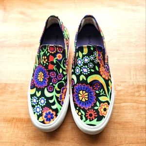 SeaVees Baja Platform Liberty Slip On Shoe Size 10 Womens